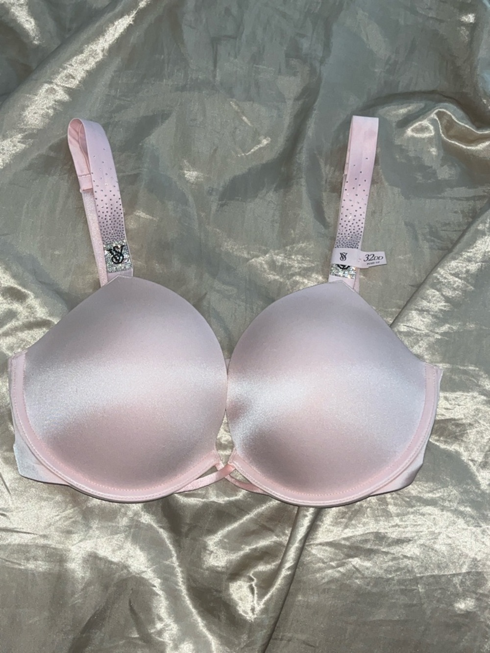 Victoria's Secret Pink Satin Bombshell Bra